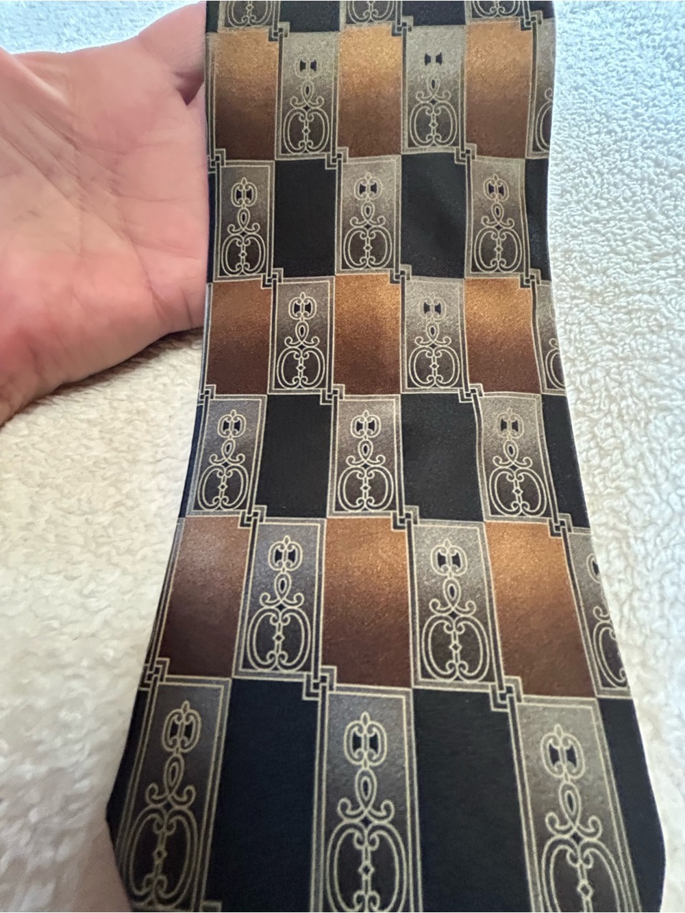 🎁3 for $30 - Geometric Pattern Necktie